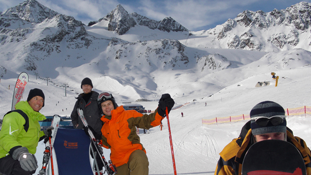 Der Stubaier Gletscher – Skifahren von Oktober bis Juni
