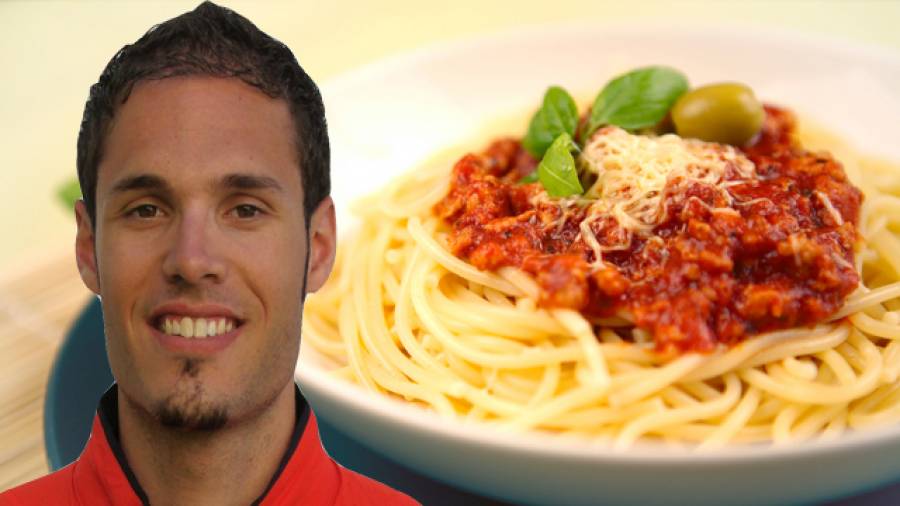 Spaghetti Bolognese von 110m-Hürdensprinter Matthias Bühler