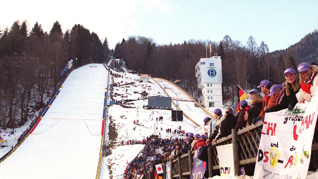 Anlage der Skisprunglegenden – Paul-Ausserleitner-Schanze Bischofshofen