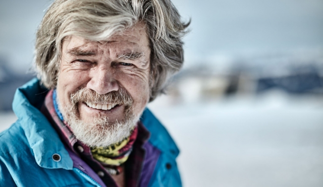 Bergsteiger und Extremsportler Reinhold Messner lehrt Motivation