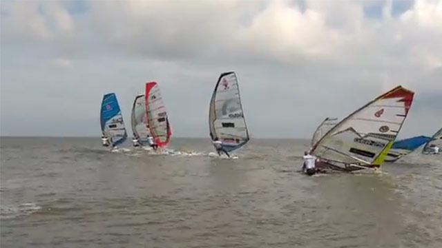 Die Windsurf-Regatta „Round Norderney“