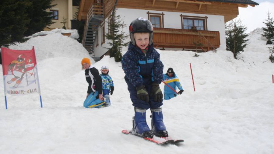 Gummibärchen und Riesen - Skifahren mit Kindern