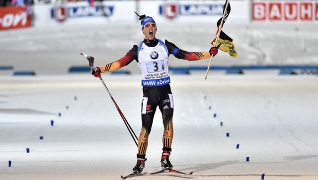 Biathlon-Weltcup: Schempp siegt im Sprint
