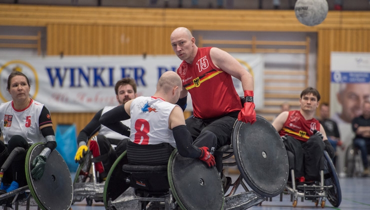 Heim-EM für Rollstuhlrugby-Team steht an