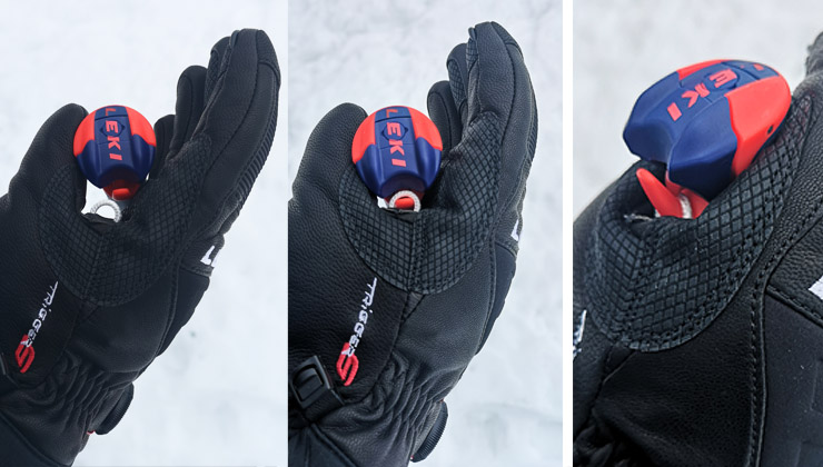 Ski Trigger S LEKI CANNY S Damen Handschuhe UVP 110 Euro modisch NEU Schi 