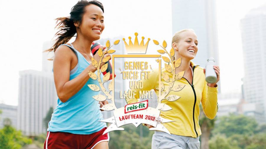 „Genieß dich fit und lauf mit“ – reis-fit sucht begeisterte Läufer in ganz Deutschland