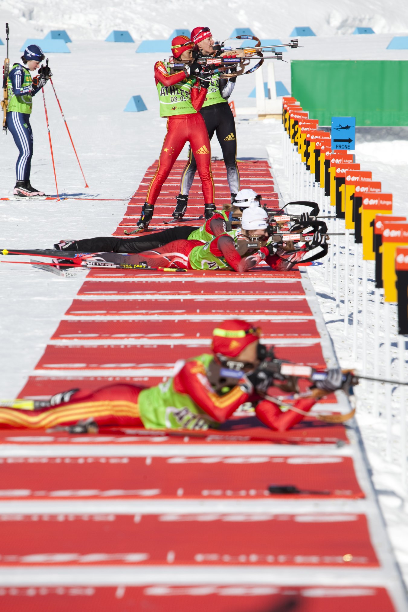 Damen-Einzel im Biathlon über 15 Kilometer: Gold für Tora Berger