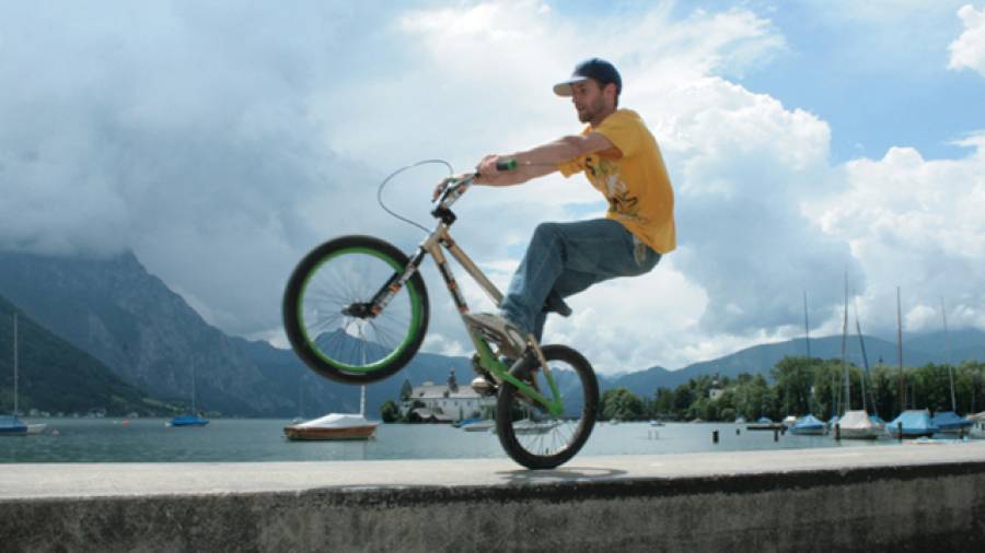 BMX-Tricks mit Benno Hankowetz