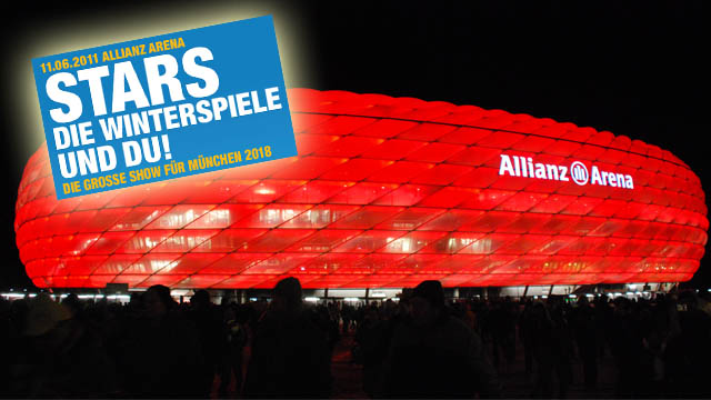 „Stars, die Winterspiele und Du!“ – Die große Show in der Allianz Arena