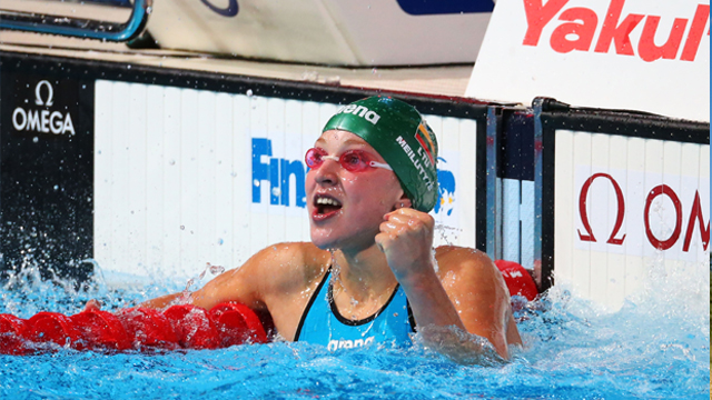 16-Jährige schwimmt Weltrekord, Deibler verpasst Medaille