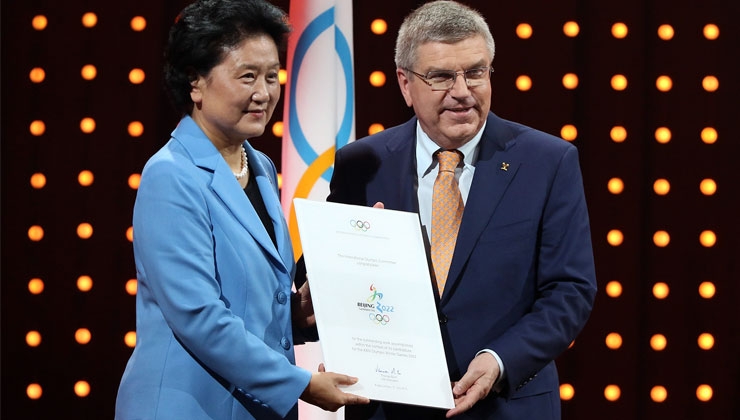 Peking richtet die Olympischen Winterspiele 2022 aus