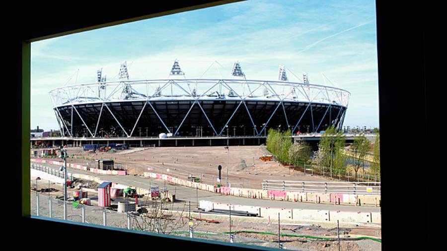 Arena im Zeichen der Ringe - Das Olympiastadion in London