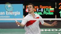 Badminton: Die dänische Nachwuchshoffnung Rasmus Fladberg - geschenkt gibt's nichts