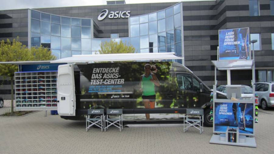 „ASICS Test Van on Tour“ bei der Laufwoche mit Carsten Eich im Aldiana Salzkammergut