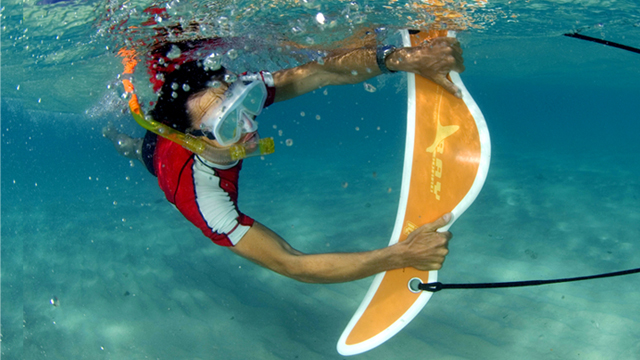 Ray-Boarding auf Mallorca