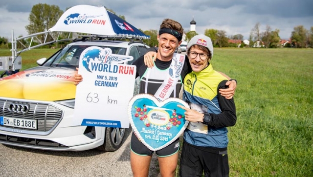 Drei Deutsche unter den Top 4 beim Wings for Life World Run 2019