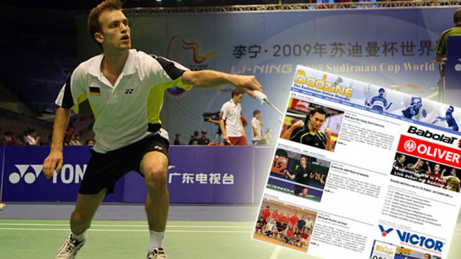 Mehr Sport im Netz: badzine.de  - Badminton pur
