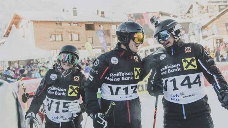 Legendärstes Skirennen der Welt: 70.000 Euro für die Laureus Stiftung