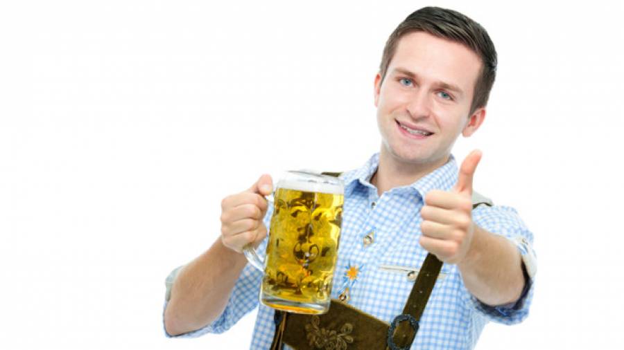 Feuchter Stimmungsmacher - Bier macht glücklich