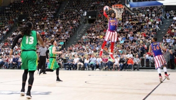 Alley-oop! Harlem Globetrotters begeistern München