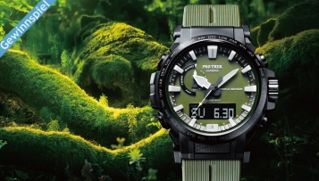 Gewinnspiel: Die CASIO PRO TREK PRW-61 gewinnen