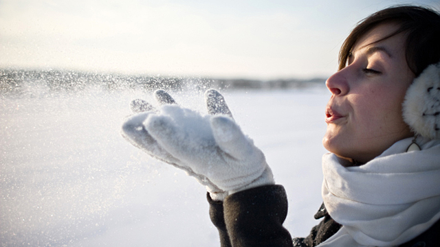 Aufgeblasen im Schnee– Warum entsteht Lippenherpes im Winter