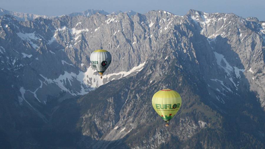 Mehr als heiße Luft – Ballonfahren in den Alpen