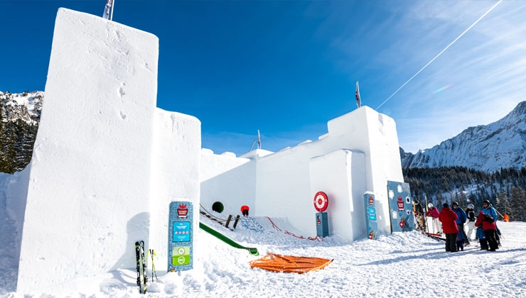 Neue Schneeburg auf der Ehrwalder Alm