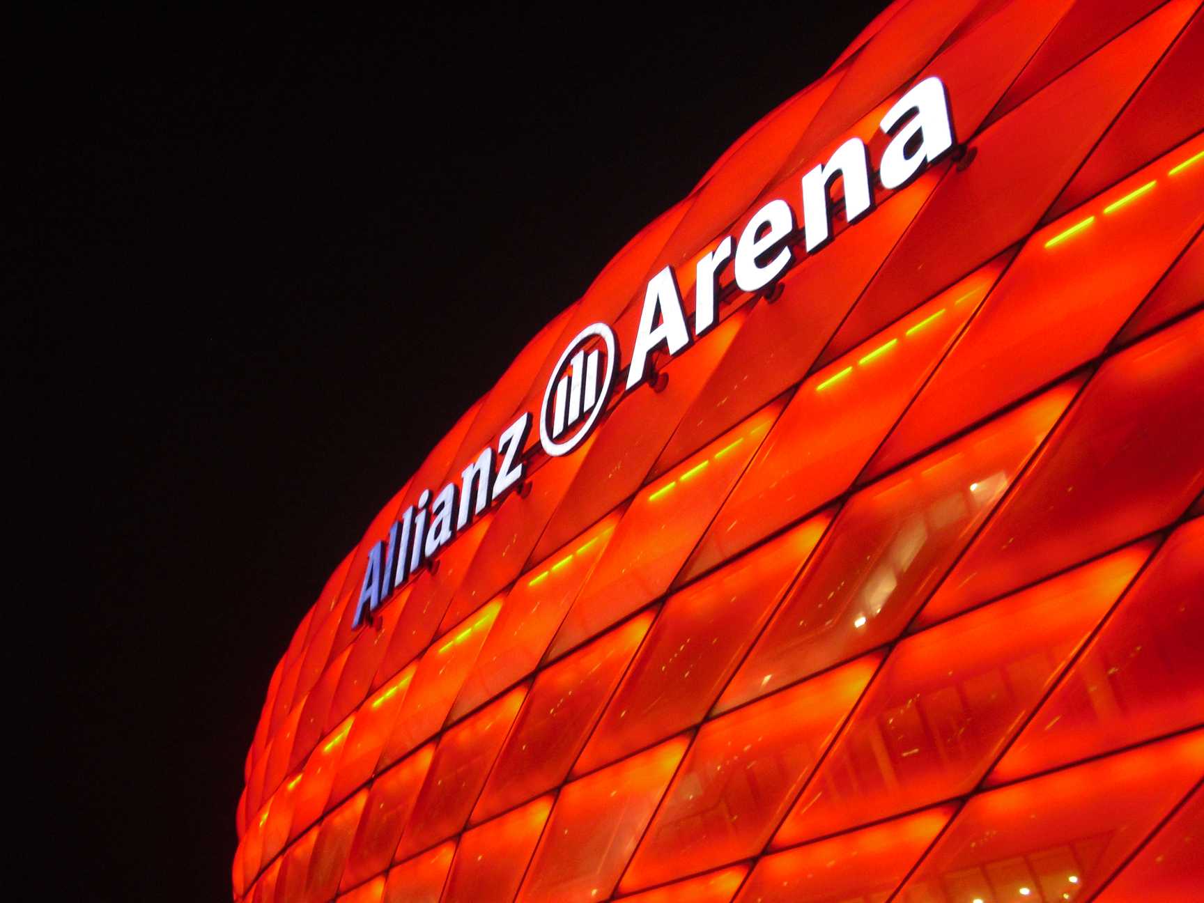 Champions League Finale: Allianz Arena erstrahlt in neuem Licht
