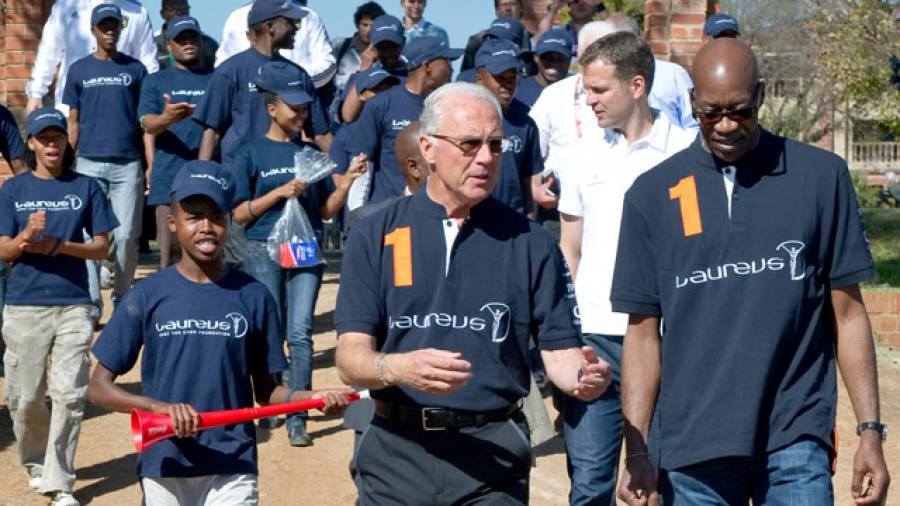 Laureus-Botschafter Franz Beckenbauer – Wie alles begann