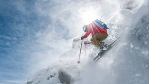 Skifahren in der Schweiz – Die Berge von Wallis 