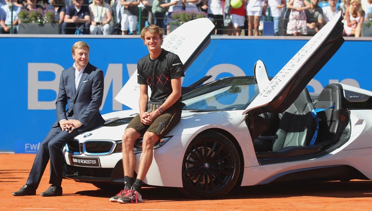 Alexander Zverev verteidigt Titel bei den BMW Open