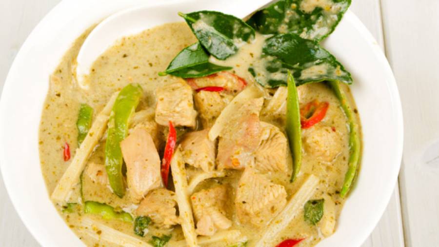 Grünes Thai-Curry -  Minimax-Rezeptideen fürs Mittagessen