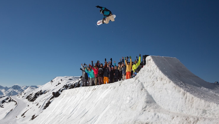 Banked Air – Ischgl feiert das Snowboard