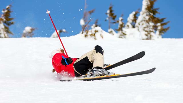 Knieverletzung beim Skifahren: Verletzungsrisiko reduzieren