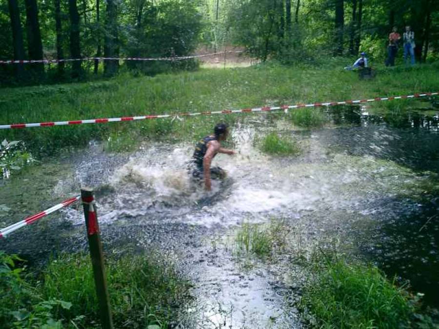 Beim Trimudlon bleibt keiner sauber
