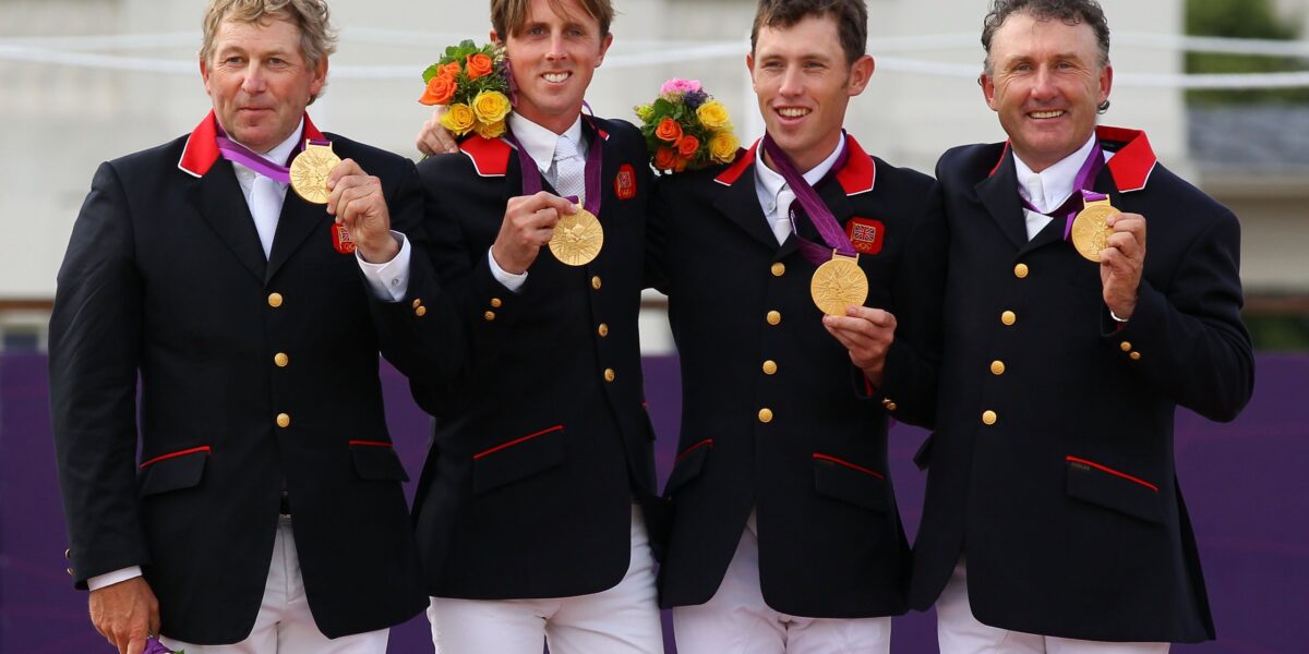 getty images; Gold gab es für die Britischen Reiter