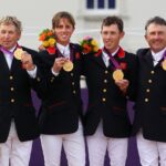 getty images; Gold gab es für die Britischen Reiter