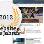 Screenshot: www.netzathleten.de, Logo: Website des Jahres