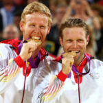 getty images; Der Karrierehöhepunkt: Olympiasieg in London 2012 mit Mannschaftskollege Julius Brink