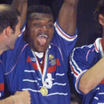 getty images; Marcel Desailly nach dem gewonnenen WM-Finale