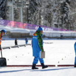 getty images; Die Ziellinie für die Langläufer in Sotschi - wer überquert sie als erstes?