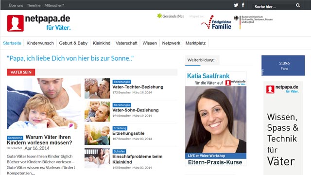 Screenshot: netpapa.de
