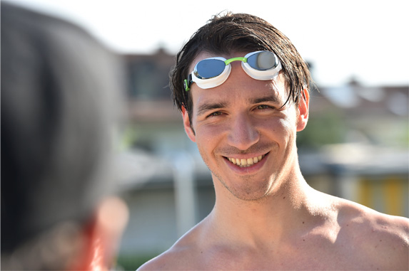felix neureuther-schwimmtraining
