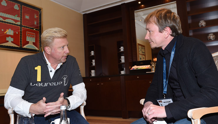 Boris Becker Derk Hoberg