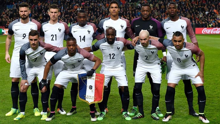 getty images; Gastgeber und Titelfavorit: Frankreich