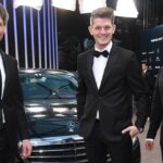 GES - Sportfoto / Mercedes Benz -- Felix Gottwald mit den Laureus-Botschaftern Thomas Morgenstern und Sebastian Steudtner (v. li.)