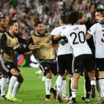 gettyimages.de -- Freudenbilder nach dem Viertelfinalsieg der DFB-Elf bei der EM 2016 gegen Italien