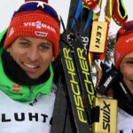 gettyimages.de - Björn Kircheisen (li.) und Eric Frenzel bei der WM Anfang des Jahres in Lahti