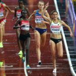 gettyimages.de -- In ihrem Vorlauf an Tag sechs in London lag Gesa Felicitas Krause noch vorne